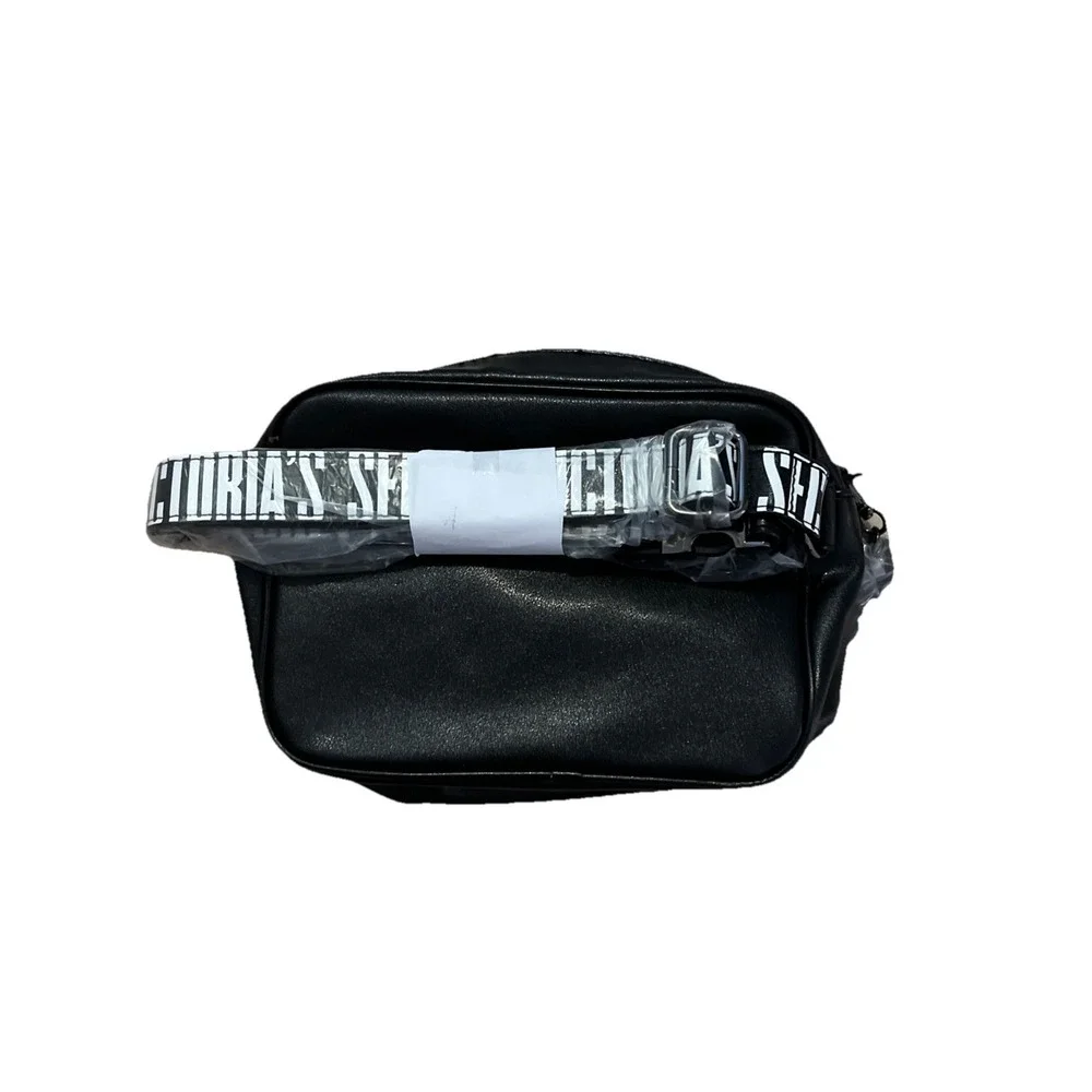 Victoria Secret Waist Bag Soft Studded Black & White New With Tag